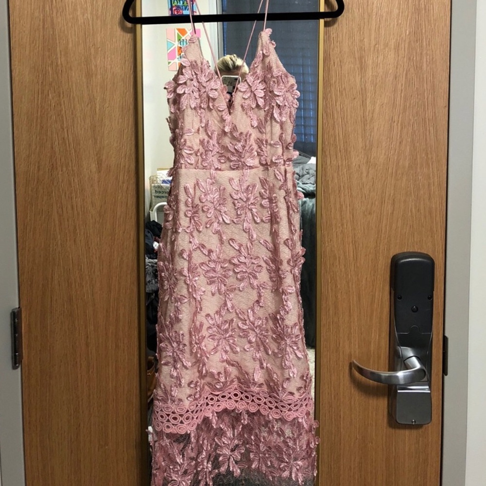 Hello Molly Blush Formal Dress